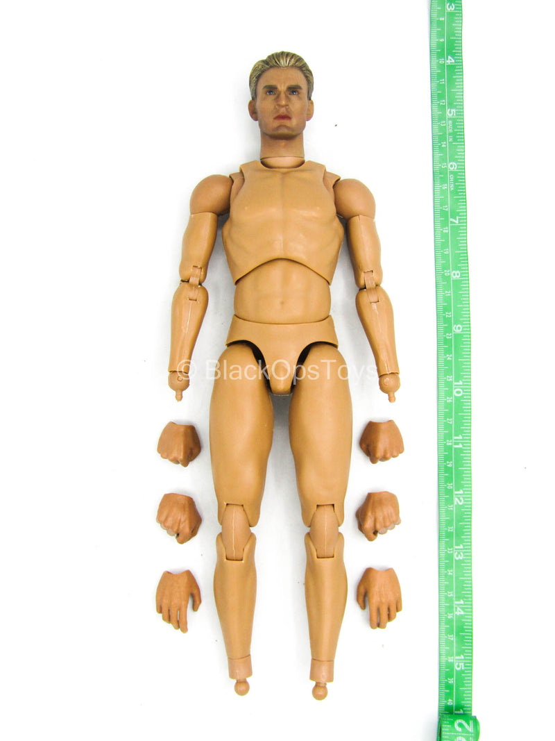 Load image into Gallery viewer, Captain America Camouflage Ver. - Male Base Body w/Head Sculpt
