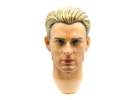 Captain America Camouflage Ver. - Male Head Sculpt