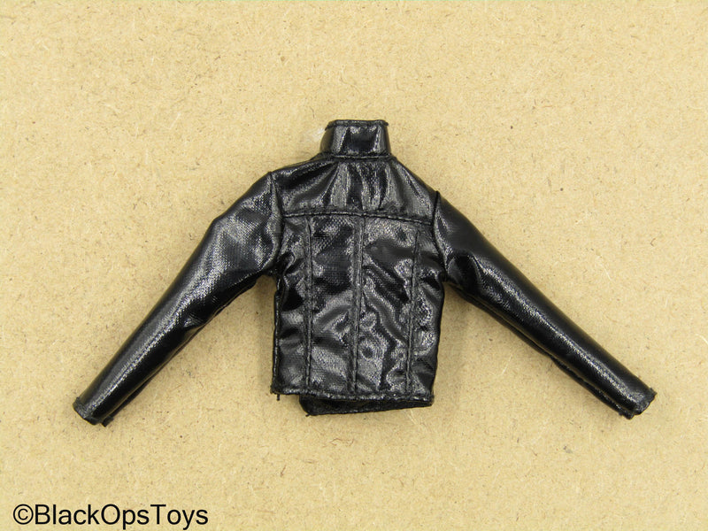 Load image into Gallery viewer, 1/12 - The Matrix Trinity - Female Black Leather Like Shirt
