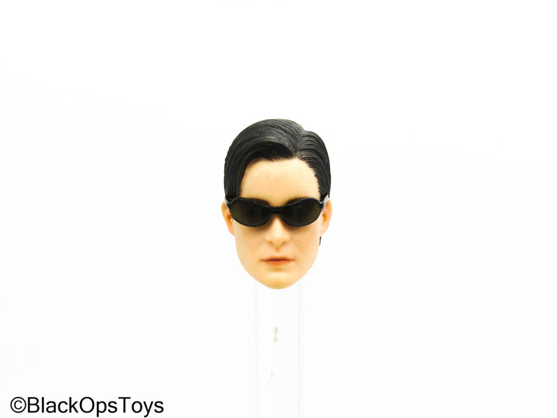 Load image into Gallery viewer, 1/12 - The Matrix Trinity - Female Head Sculpt w/Glasses
