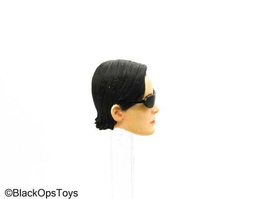 1/12 - The Matrix Trinity - Female Head Sculpt w/Glasses