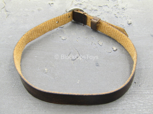 Lobo - Brown Leather Like Belt