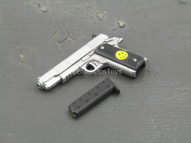 Load image into Gallery viewer, MODIFIED - Watchmen The Comedian - Custom Painted 1911 Pistol
