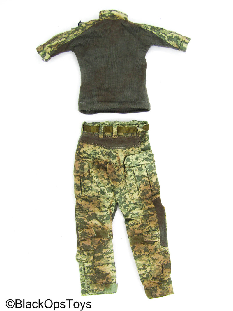 Load image into Gallery viewer, Devil Toys - Weathered ACU Camo Combat Uniform Set
