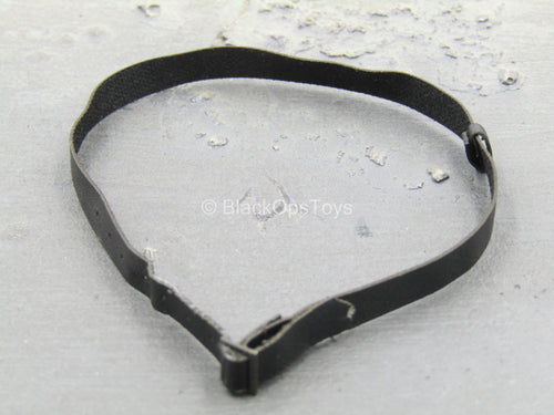 British - Armed MPS - Black Leather Like Belt