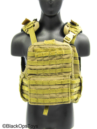 Flagset - Coyote Tan MOLLE Combat Vest