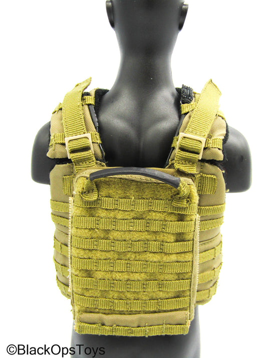 Flagset - Coyote Tan MOLLE Combat Vest