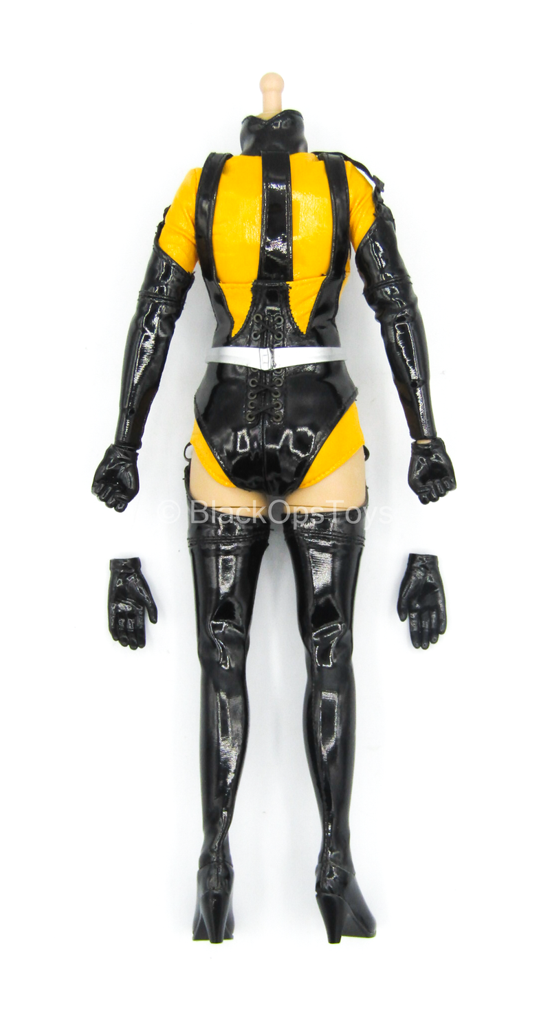 Load image into Gallery viewer, Watchmen Silk Spectre II - Female Body w/Yellow &amp; Black Bodysuit
