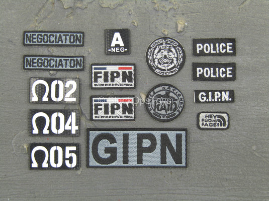 French GIPN Police - Patch Set