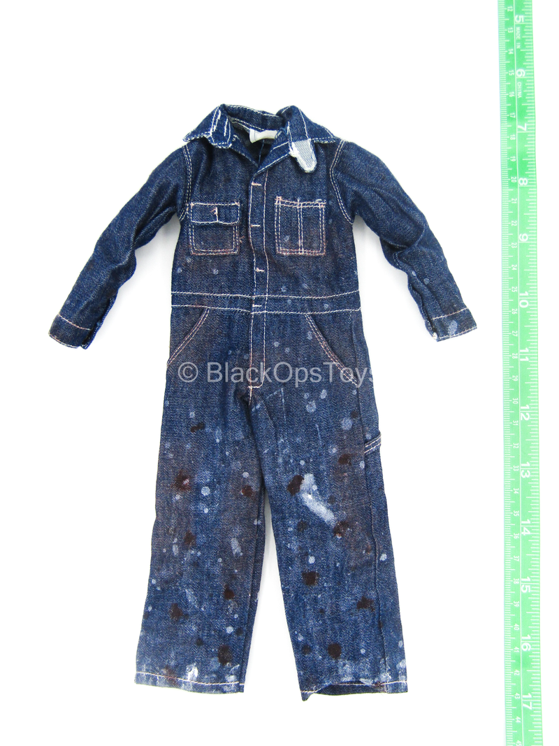 Load image into Gallery viewer, Brothersworker Monkey - Weathered Denim Like Coveralls
