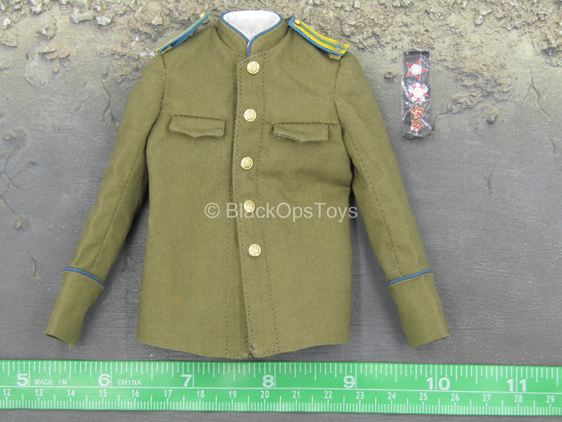 Load image into Gallery viewer, NVKD Police - Green Military Jacket w/Patches
