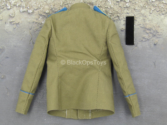 NVKD Police - Green Military Jacket w/Patches