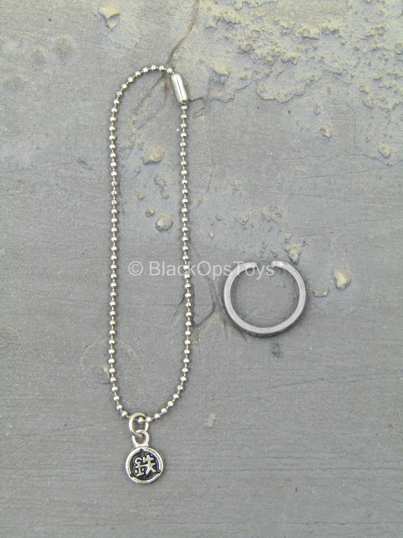 Load image into Gallery viewer, Brothersworker - Sepia - Metal Necklace
