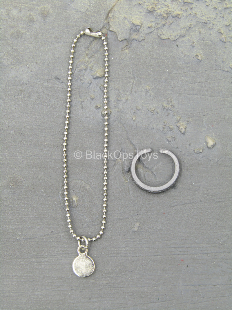 Load image into Gallery viewer, Brothersworker - Sepia - Metal Necklace
