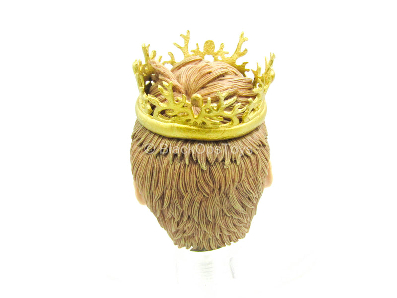 Load image into Gallery viewer, GOT - King Joffrey - Male Head Sculpt w/Interchangeable Crown

