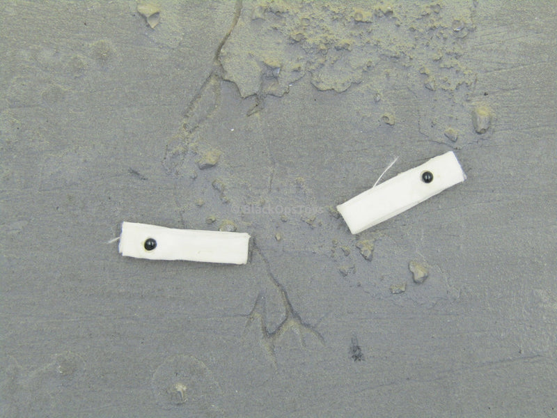 Load image into Gallery viewer, Bunny Girl Killer - White Wrist Cuffs w/Cufflink Detail
