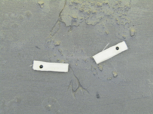 Bunny Girl Killer - White Wrist Cuffs w/Cufflink Detail