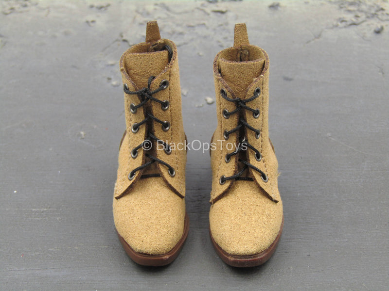 Load image into Gallery viewer, WWII - Okinawa 1945 - Tan Boots (Foot Type)
