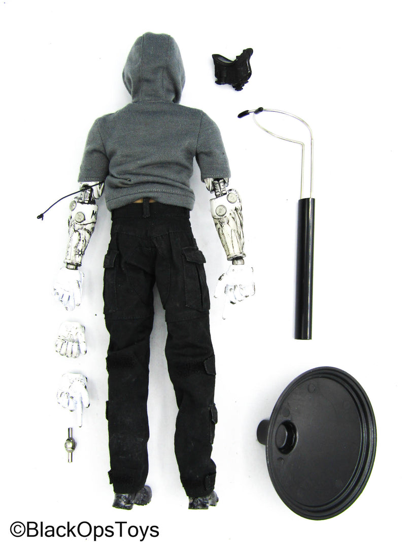 Load image into Gallery viewer, Cpl. Joel Hagan White Ver. - Male Dressed Body w/Robotic Arms &amp; Head
