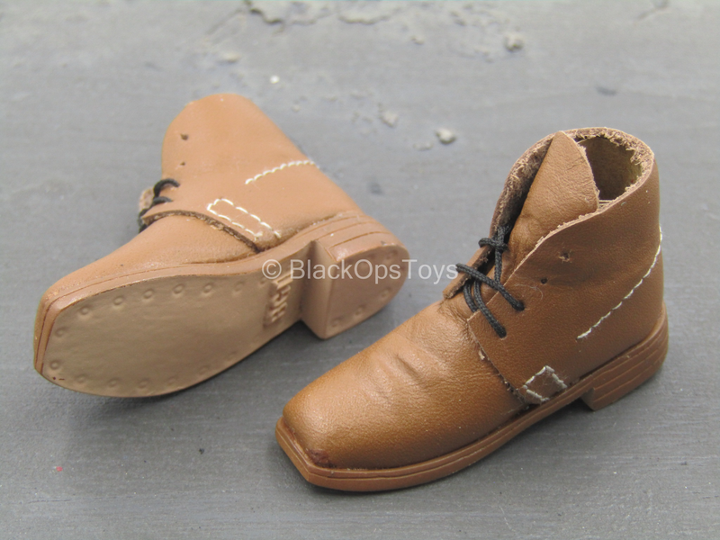 Load image into Gallery viewer, Western Gear - Russet Brown Leather Brogan&#39;s Boots (Foot Type)

