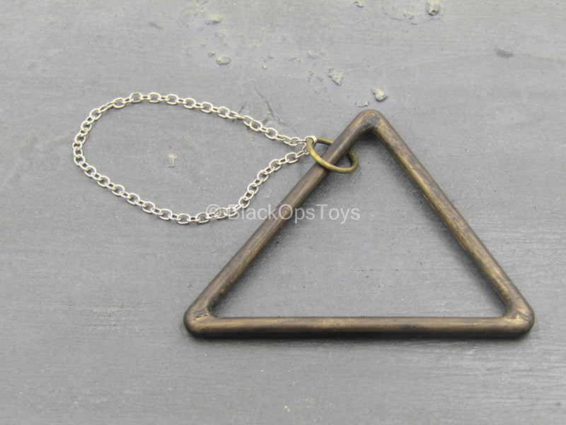 Load image into Gallery viewer, Monty Python THG - Wood Like Triangle w/Chain
