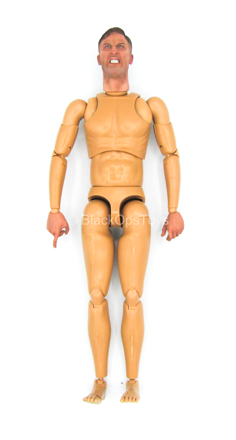 Load image into Gallery viewer, WWII - German MG 42 Gunner B - Male Base Body w/Head Sculpt
