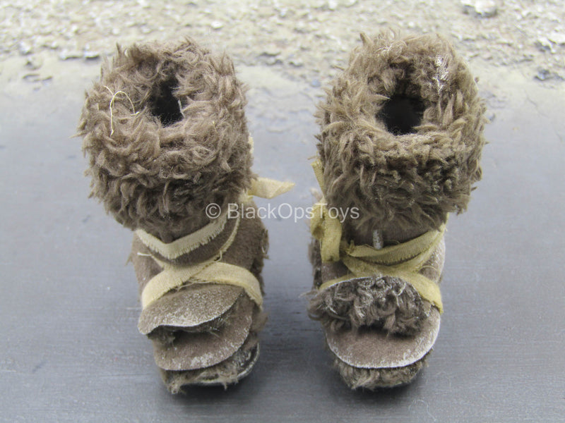 Load image into Gallery viewer, GoT - Tormund Giantsbane - Weathered Boots (Peg Type)
