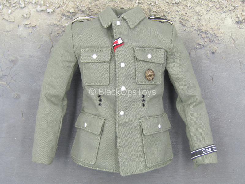 Load image into Gallery viewer, WWII - German MG 42 Gunner B - Green Combat Jacket
