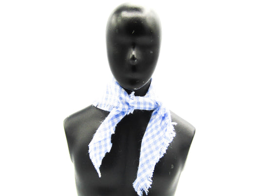 Voyageur - Jacques - Blue Checkered Scarf