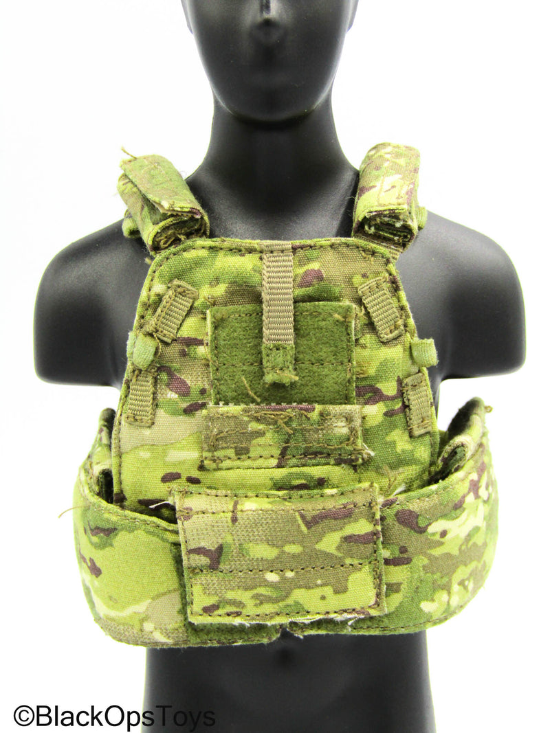 Load image into Gallery viewer, US Navy Seal Team 8 - Multicam MOLLE Plate Carrier Vest

