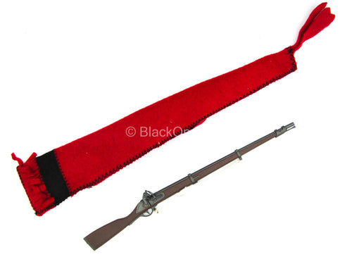 Voyageur - Jacques - Musket Rifle w/Red & Black Rifle Bag