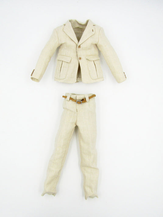 Indiana Jones Dr. Rene Belloq Tan Uniform Set
