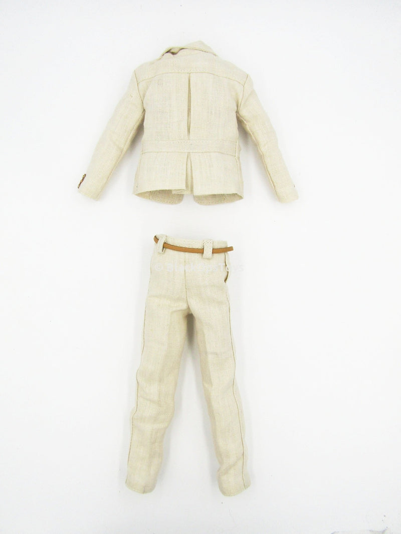 Load image into Gallery viewer, Indiana Jones Dr. Rene Belloq Tan Uniform Set
