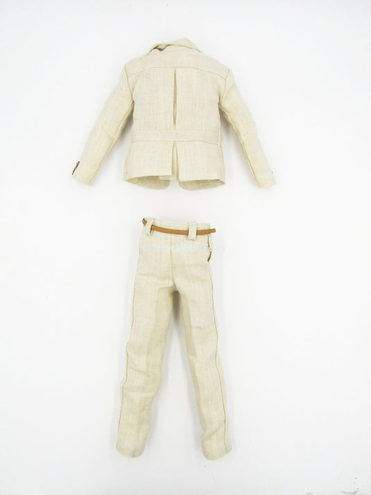 Indiana Jones Dr. Rene Belloq Tan Uniform Set