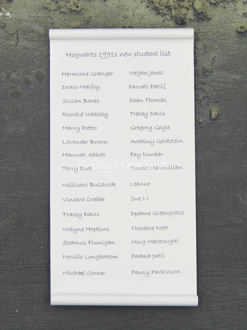 Load image into Gallery viewer, Prof. Minerva McGonagall - List Of New Hogwarts Students
