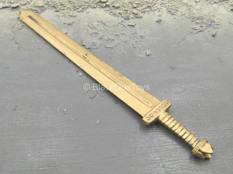 Load image into Gallery viewer, Hellboy 2 - Hellboy - Gold-Colored Excalibur Sword
