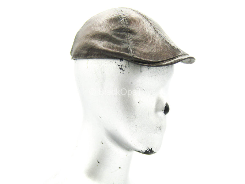 Load image into Gallery viewer, Gangsters Kingdom - Spade J - Brown Baker Boy Hat
