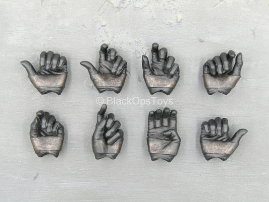 Misty Midnight - Jack the Ripper - Steampunk Gloved Hand Set (x8)