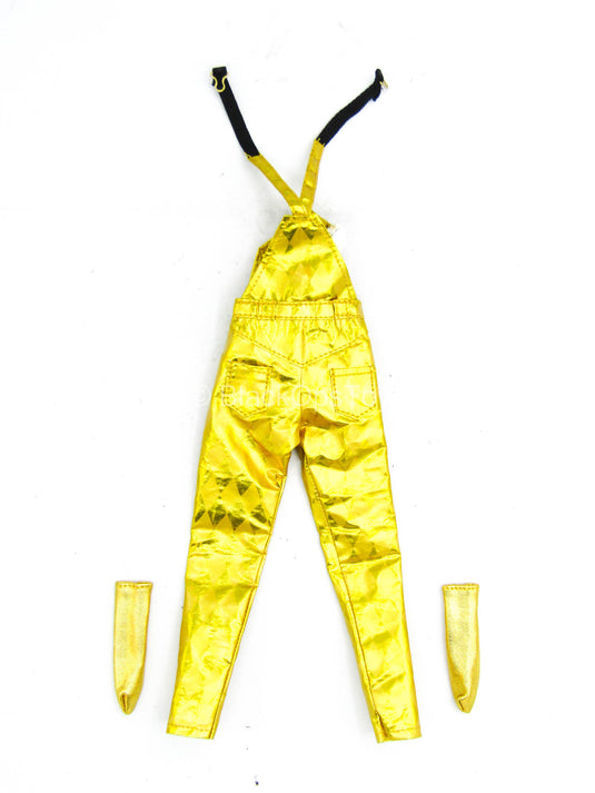 Gold Like Suspenders Set