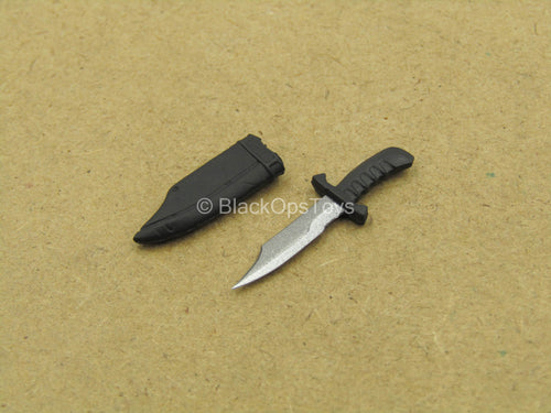 1/12 - Krig-13 Black Spartan - Knife w/Sheath