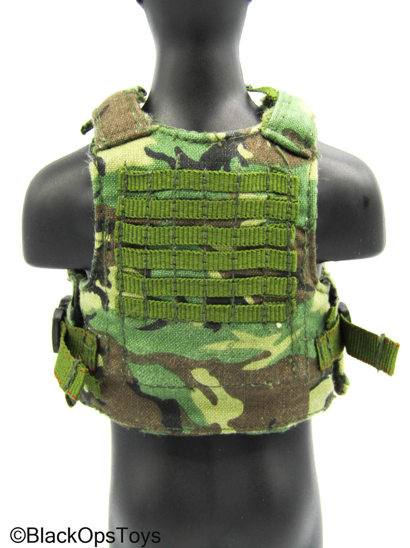 Load image into Gallery viewer, Hot Toys - Green Beret Woodland MOLLE Spear Vest
