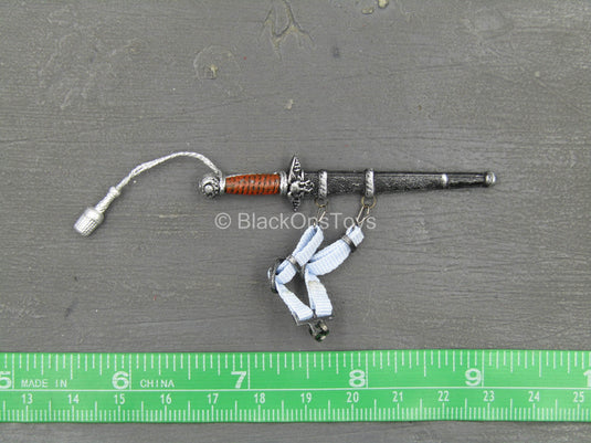 WWII - Luftwaffe Fighter Ace - Metal Dagger w/Detailed Sheath