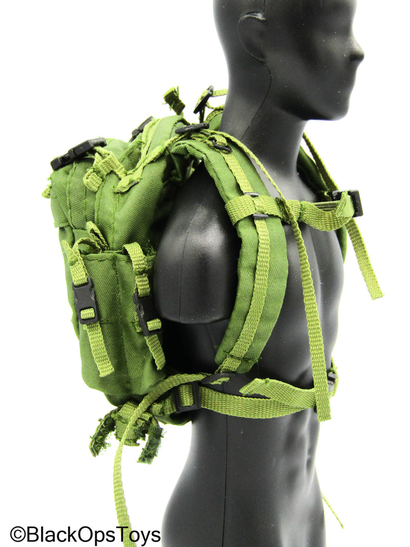 Load image into Gallery viewer, BBI - Green Backpack
