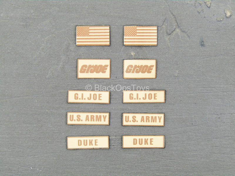 Load image into Gallery viewer, GI JOE - First Sergeant Duke - Patch Set
