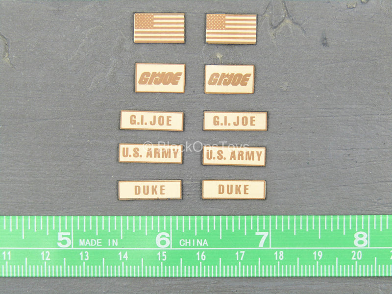 Load image into Gallery viewer, GI JOE - First Sergeant Duke - Patch Set
