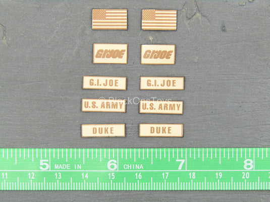 GI JOE - First Sergeant Duke - Patch Set