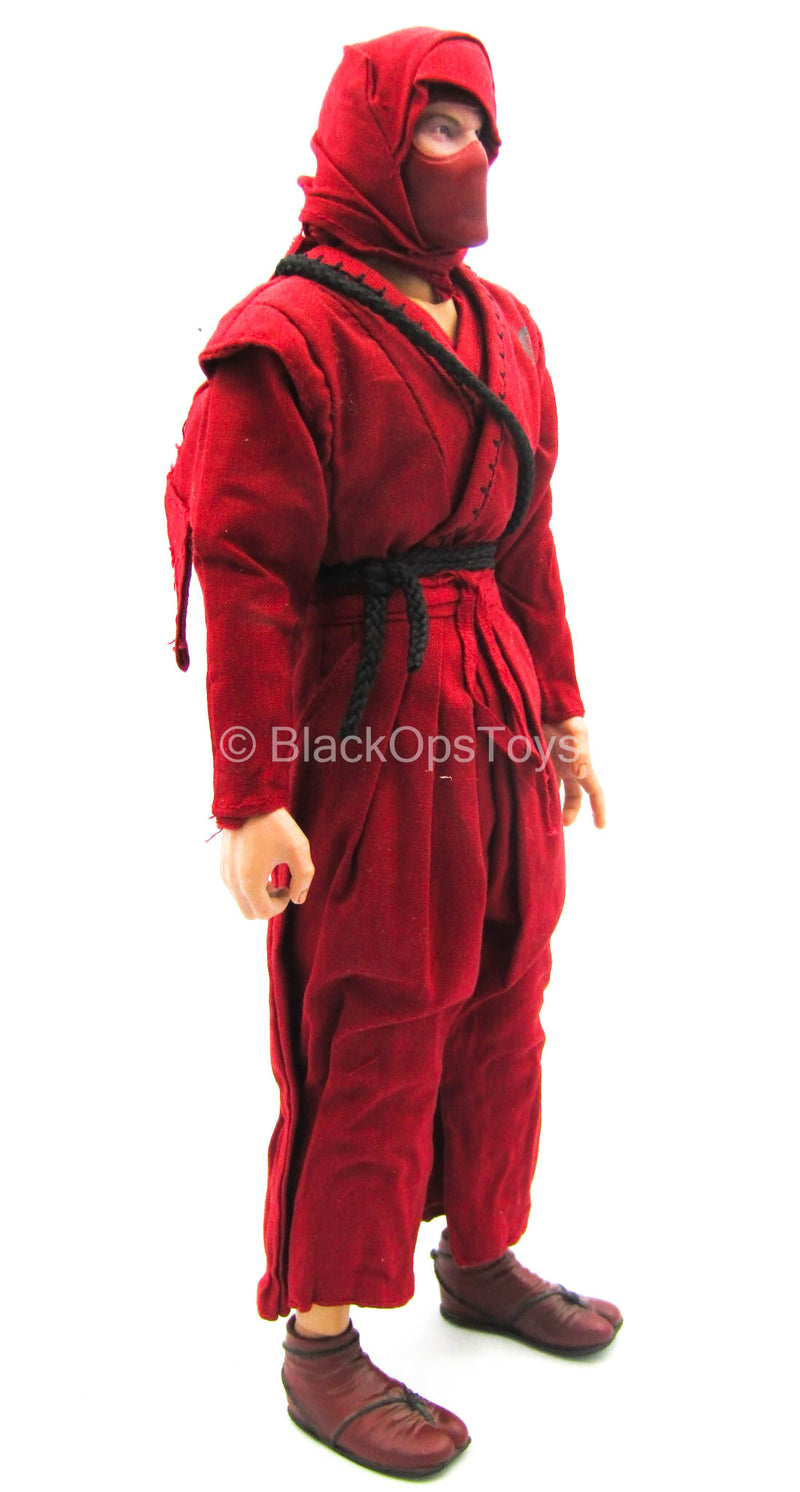 Load image into Gallery viewer, GI JOE - Cobra - Red Ninja - Male Dressed Body w/Head Sculpt
