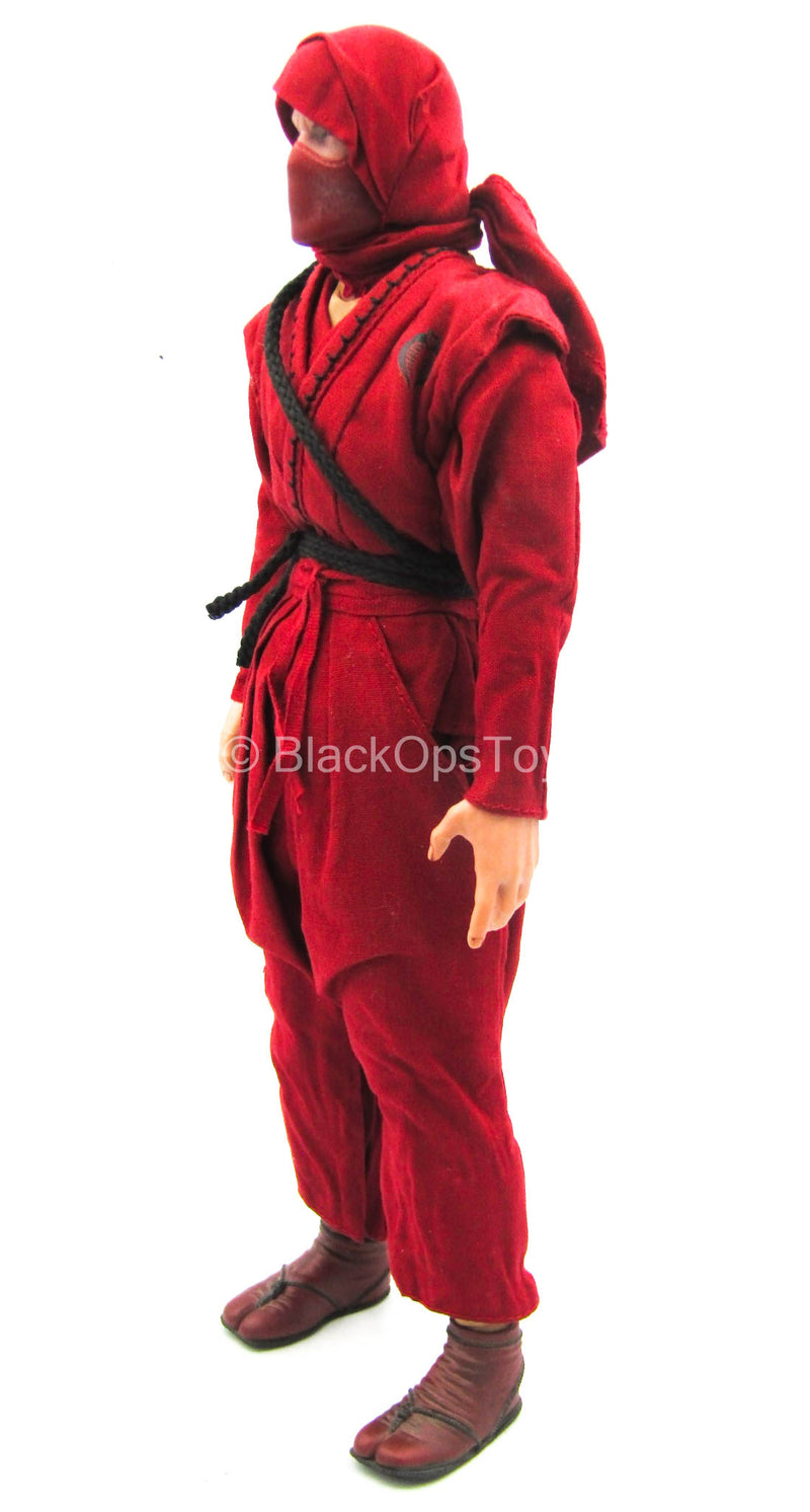 Load image into Gallery viewer, GI JOE - Cobra - Red Ninja - Male Dressed Body w/Head Sculpt
