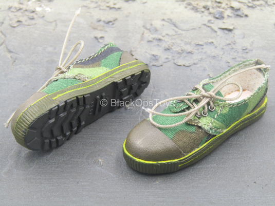 Chinese Peoples Armed Police Force - Woodland Shoes (Foot Type)