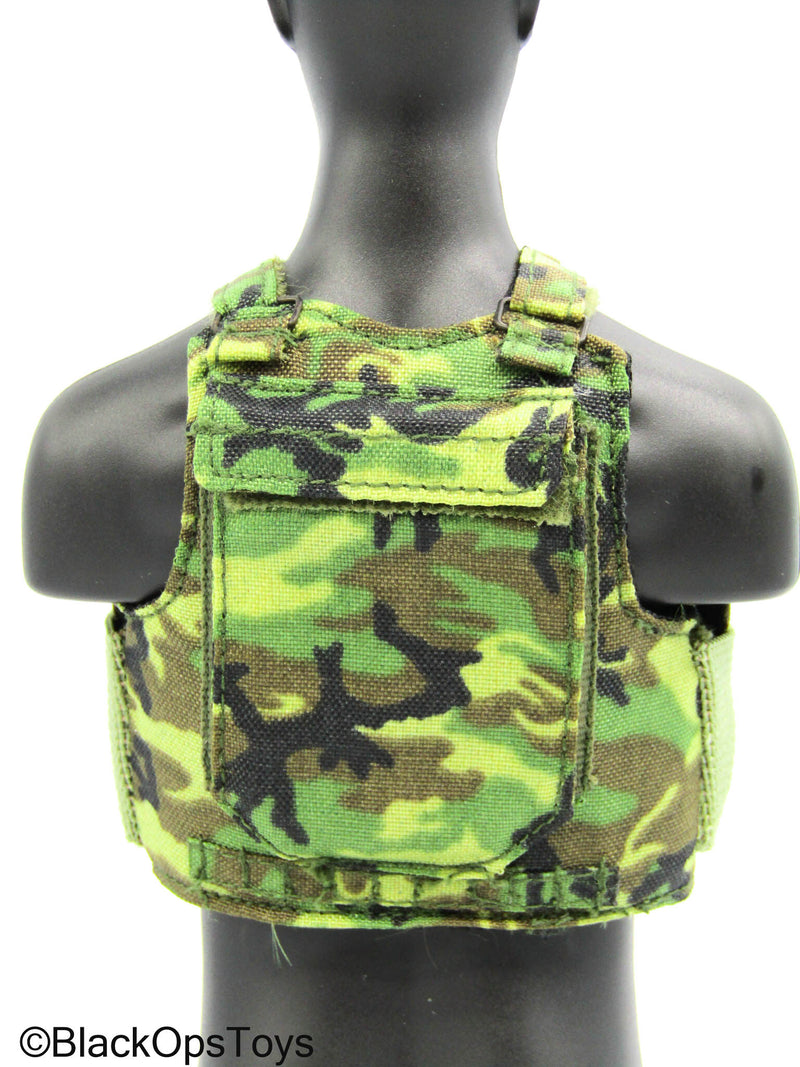 Load image into Gallery viewer, Toy Soldier - Woodland Camo Body Armor Vest
